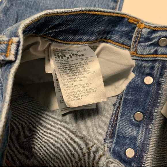 Levi's Distressed Wedgie Jeans Size 27 - Picture 6 of 12